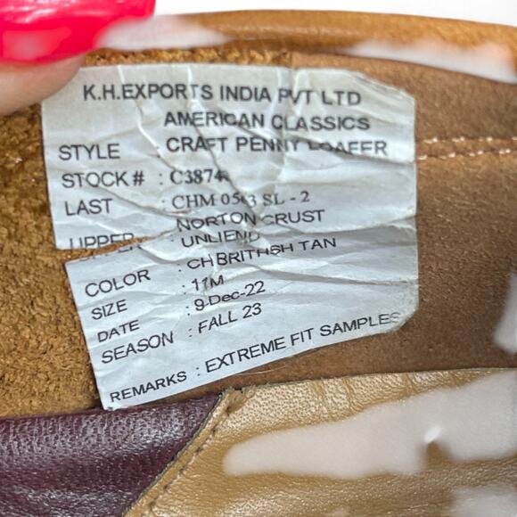 Cole Haan Men Sz 11M American Classics Pinch Penny Loafer Style C38740 Preppy - Picture 5 of 8